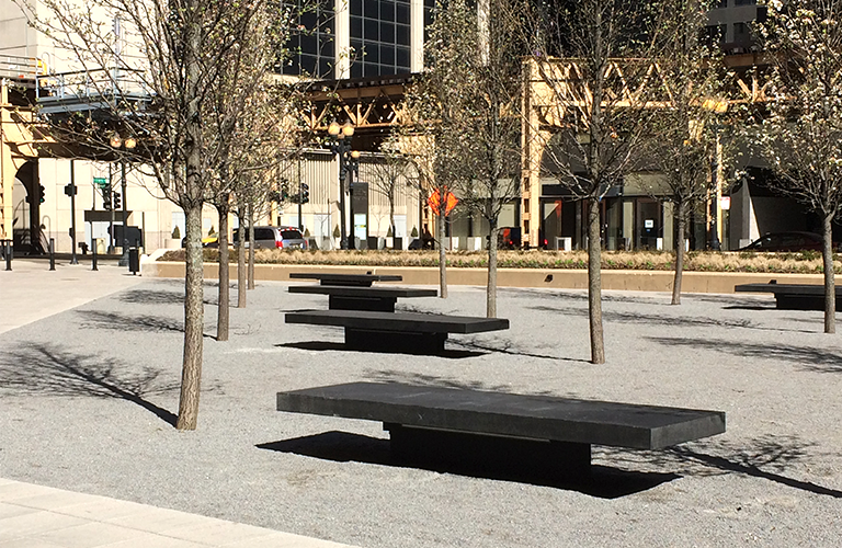 Streetscape - Chicago's Federal St. Square | ESCOFET