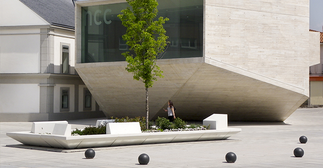 Nouveau centre culturel, Plaza de Padre Vallet à Pozuelo de Alarcón, Madrid