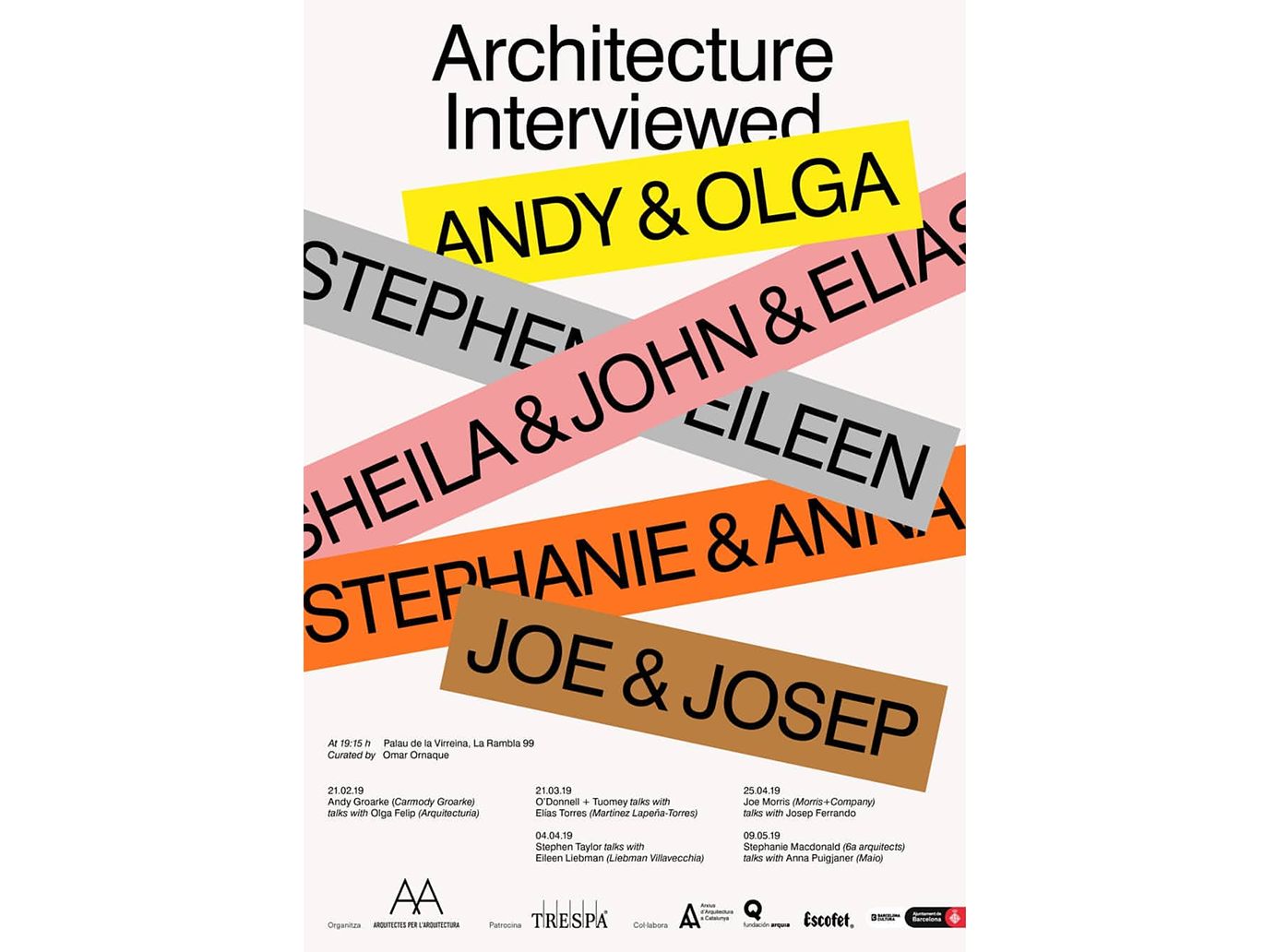 Nuevo ciclo de conferencias "Architecture Interviewed"
